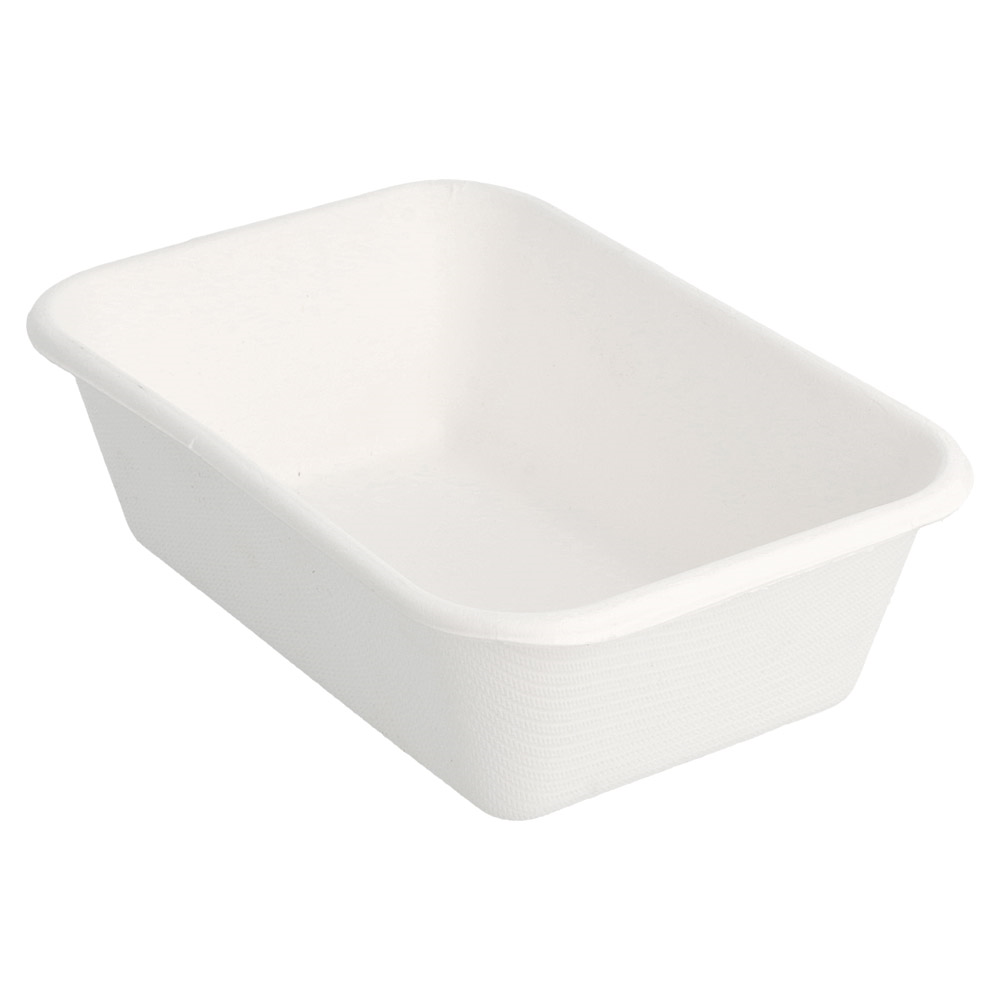 212.85-CONTENITORI 'BIONIC' 370 ML 13,5x9,6x4,2 CM BIANCO BAGASSA (50 u.)
