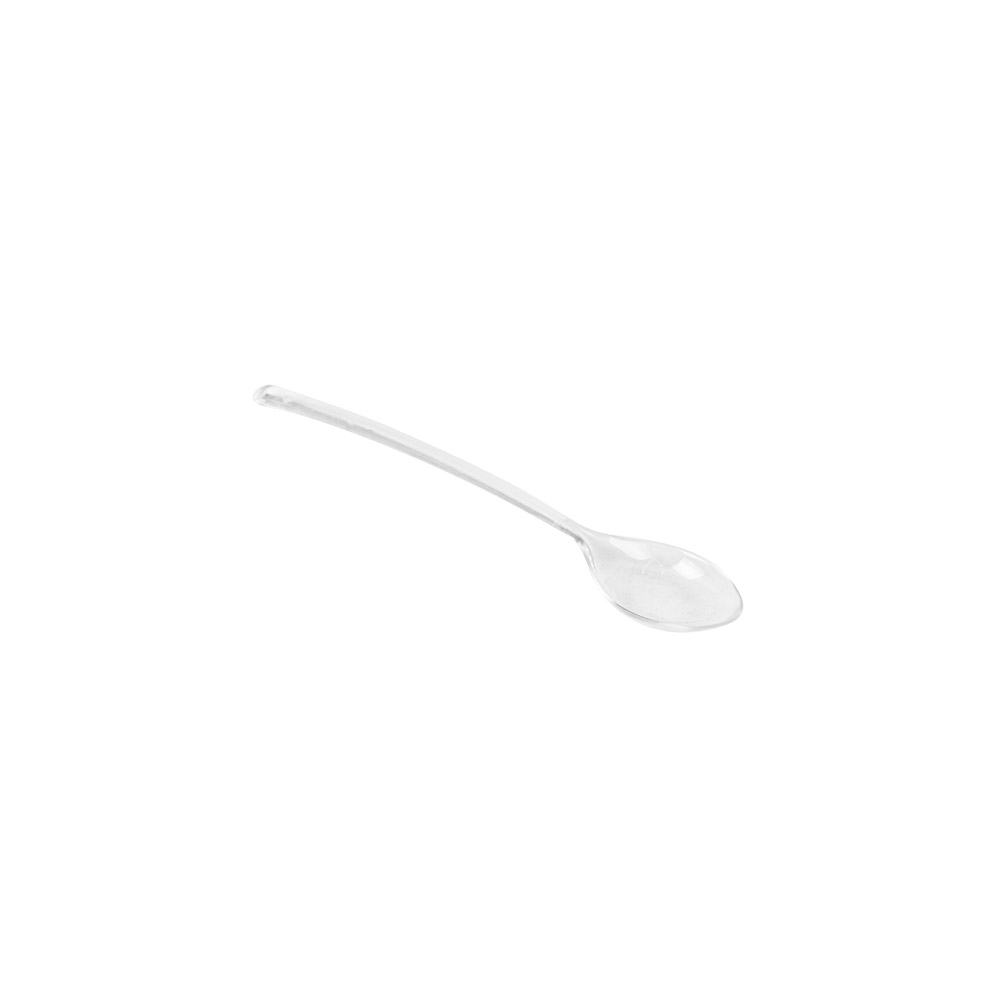 130.20-MINI CUCCHIAINI PER ANTIPASTI RIUTILIZZABILI   10,5 CM TRASPARENTE PS (200 u.)