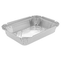 135.66-VASCHETTA RETTANGOLARE  470 ML 14,5x12x4 CM ALLUMINIO (100 u.)