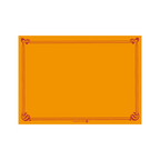 132.29-TOVAGLIETTE  48 G/M2 31x43 CM ARANCIO CHIARO CELLULOSA (500 u.)