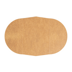 269.09-SEPARATORE INSALATIERA COD. 212.98  300 + 18 PE G/M2 Ø22,3/14x4,8 CM NATURALE KRAFT (100 u.)