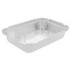 135.67-VASCHETTA RETTANGOLARE  585 ML 19,2x14x3 CM ALLUMINIO (100 u.)
