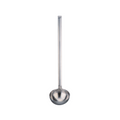 448.09-MESTOLO ESTRAFORTE  45 ML Ø 6,1x31 CM ARGENTO ACCIAIO INOX