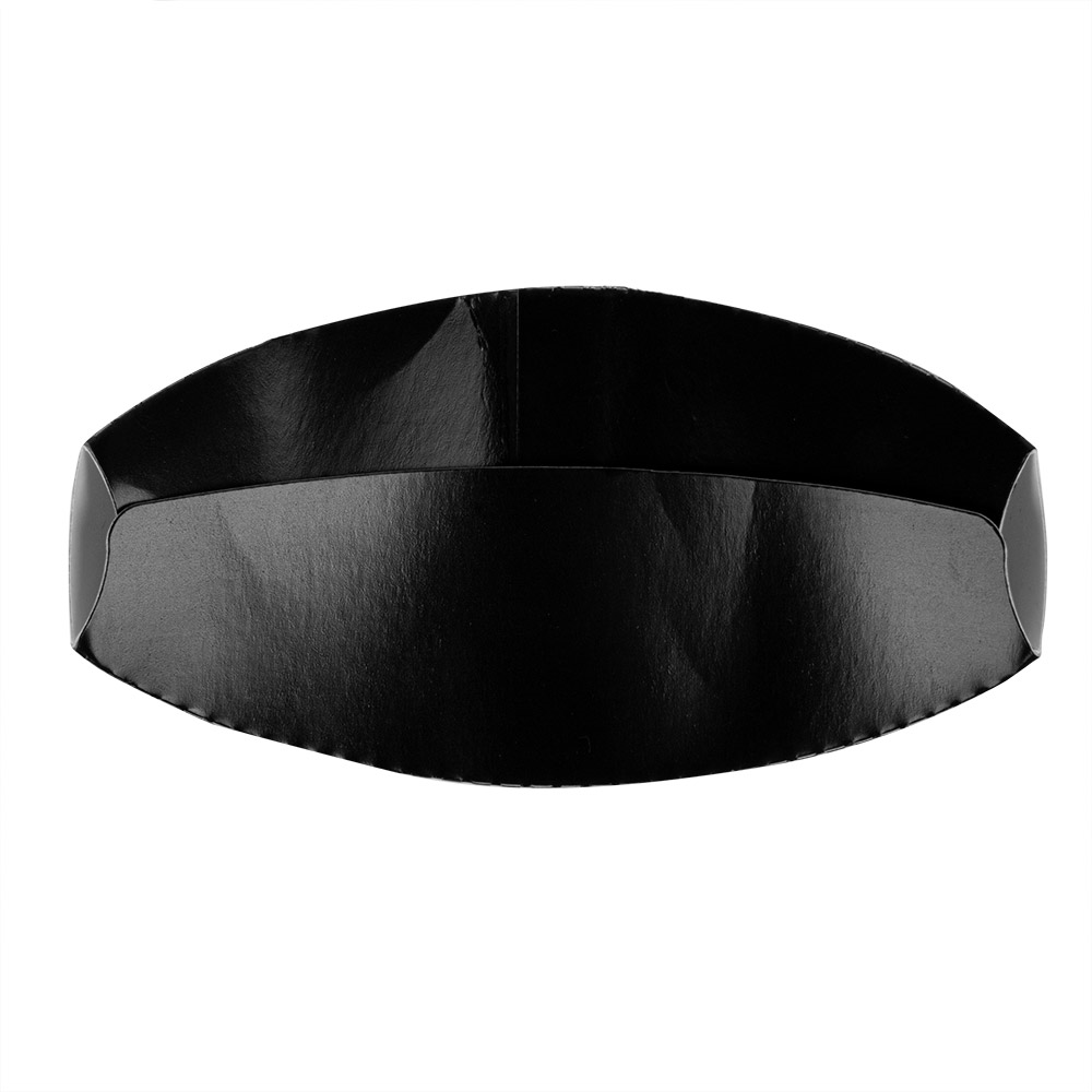 219.81-BICCHIERE FRITTI CHIUSO 12 OZ - 360 ML 220 + 18PE G/M2 6,7x12,5 CM NERO CARTONE (100 u.)