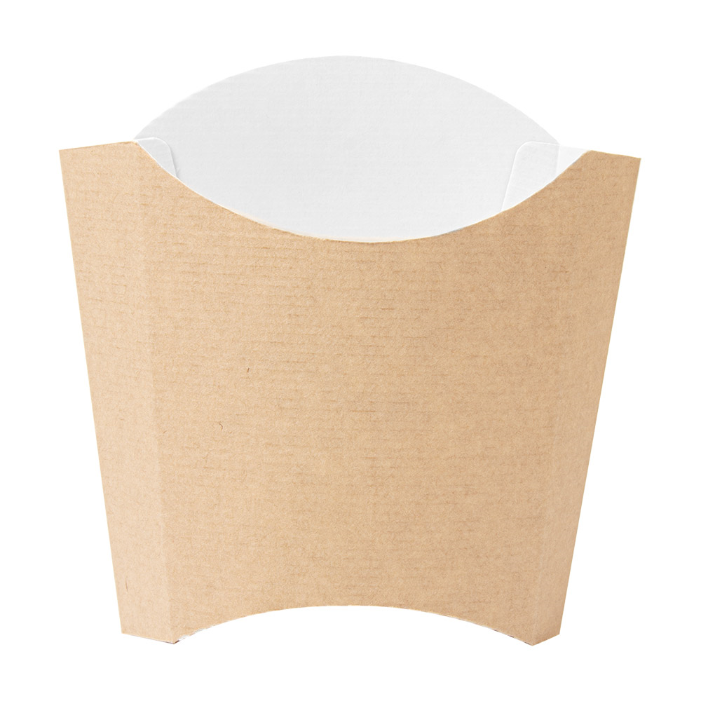 234.38-SCATOLINE PER FRITTI 'THEPACK' 135 G 13x8x13,5 CM NATURALE CARTONE NANO-MICRO (200 u.)