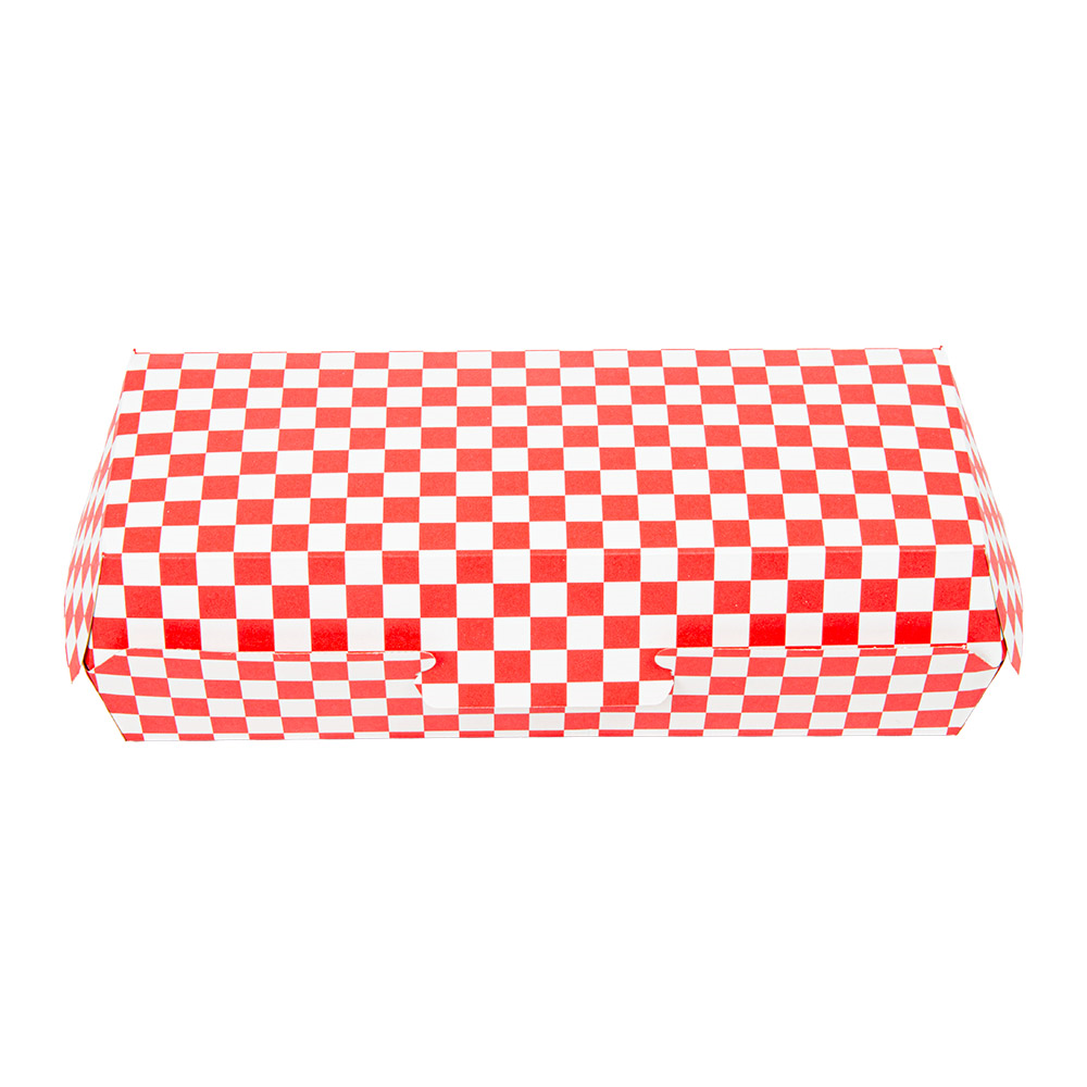 274.03-SCATOLE "PANINI" 'THEPACK' RED FITIPALDI  26,5x12,2x7 CM ROSSO/NATURALE CARTONE NANO-MICRO (50 u.)