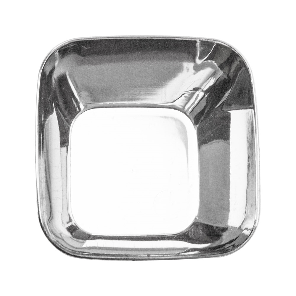 157.23-CONTENITORI APERITIVO RAMEQUIN  60 ML 5,7x5,7x3,2 CM ARGENTO PS (50 u.)