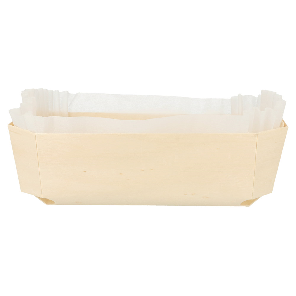 154.95-CONI + STAMPI IN SILICONE 'WOOD' 1450 ML 23x13x7 CM NATURALE LEGNO (25 u.)