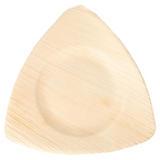 223.97-PIATTI TRIANGOLARI 'ARECA'  15x13x1 CM NATURALE ARECA (25 u.)