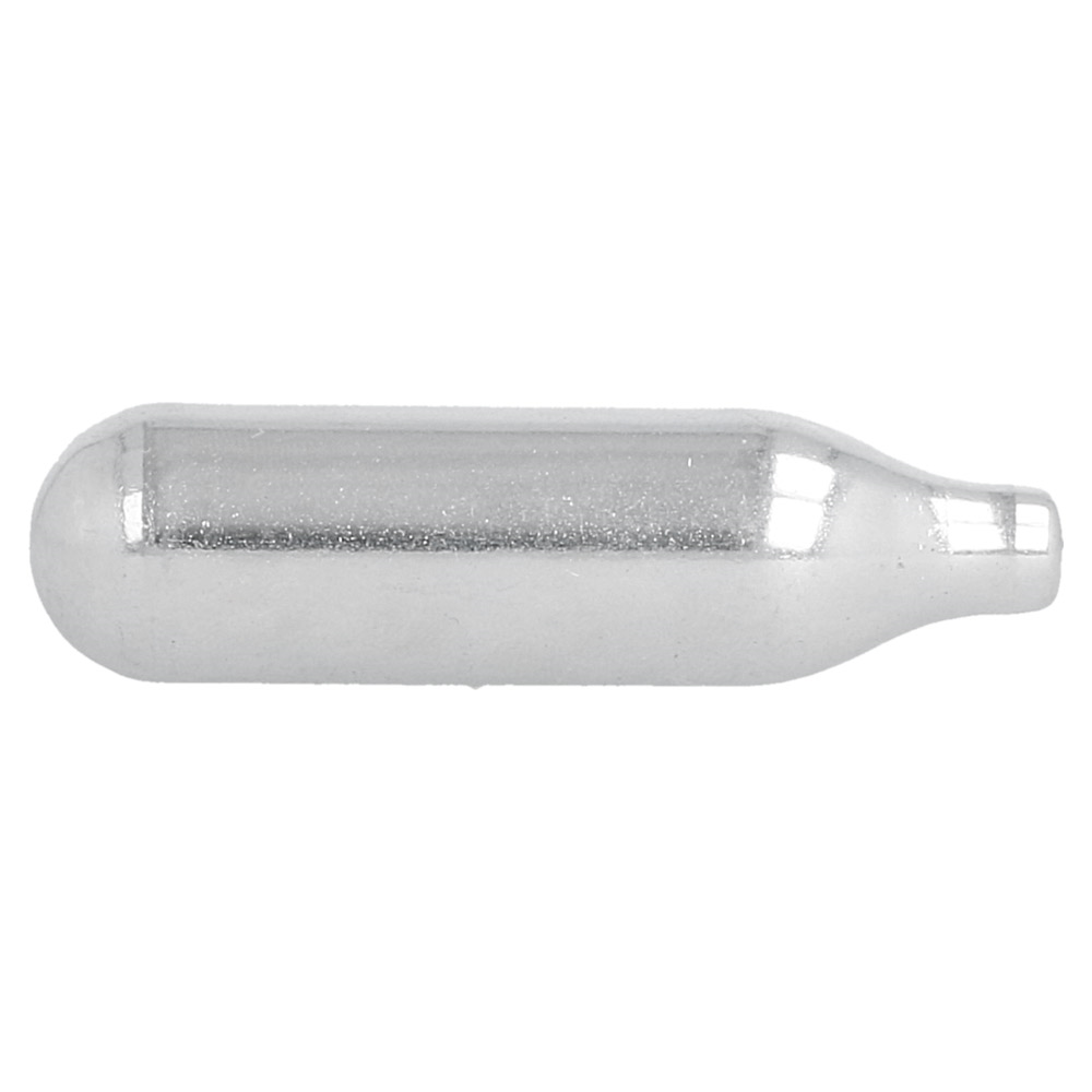 181.86-10 U. RICARICHE SIFONE  9,2x6,5x3,5 CM ARGENTO ACCIAIO INOX