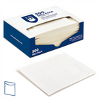 173.01-BUSTE CON FINESTRA DELI PACK 30 G/M2 + 13 PP 21x16/14 CM BIANCO KRAFT (500 u.)