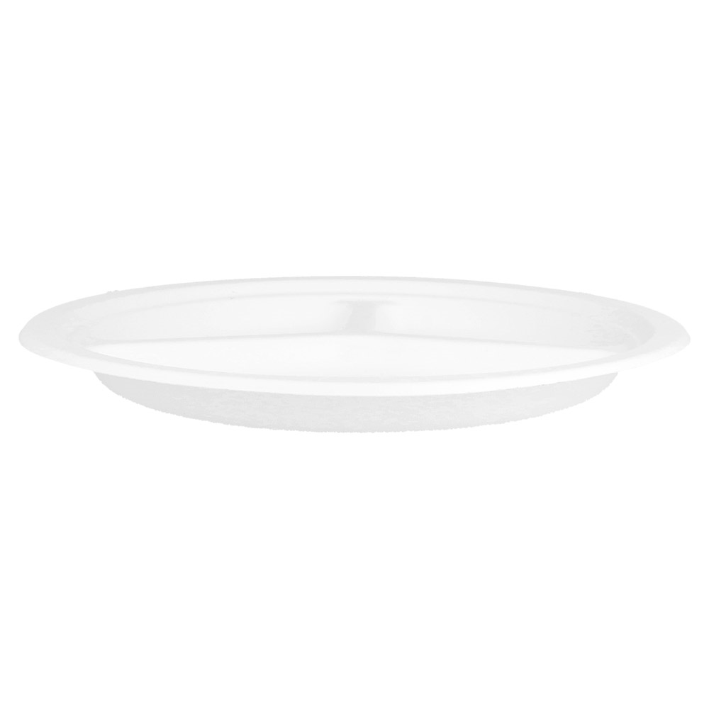 125.19-PIATTI 3 SCOMPARTI 'BIONIC'  Ø 26x2,6 CM BIANCO BAGASSA (50 u.)