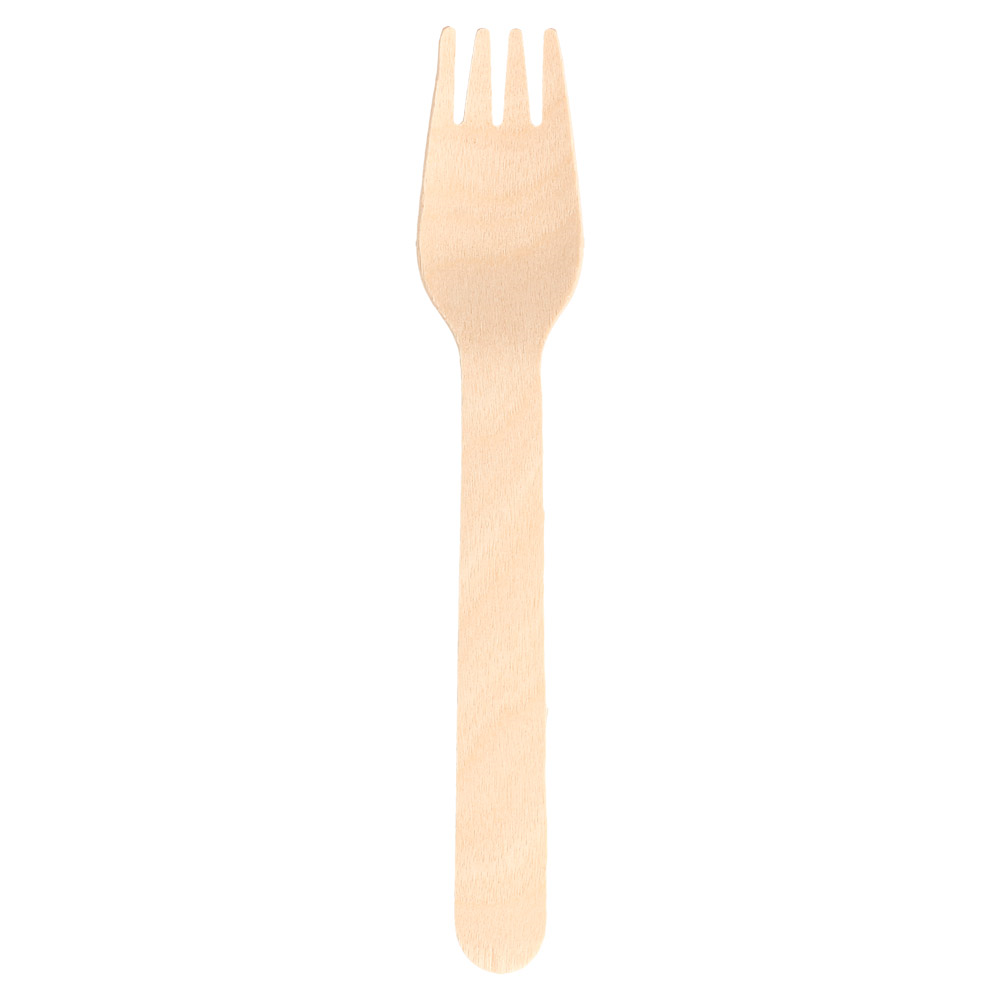 166.95-FORCHETTA 'WOOD' MAKAN  15,5 CM NATURALE LEGNO (100 u.)