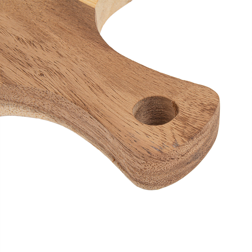 269.91-VASSOIO PRESENTAZIONE RETTANGOLARE 'WOOD'  38x22x2 CM NATURALE LEGNO