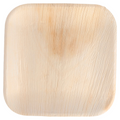 189.32-PIATTI QUADRATE 'ARECA'  18x18x1,5 CM NATURALE ARECA (25 u.)