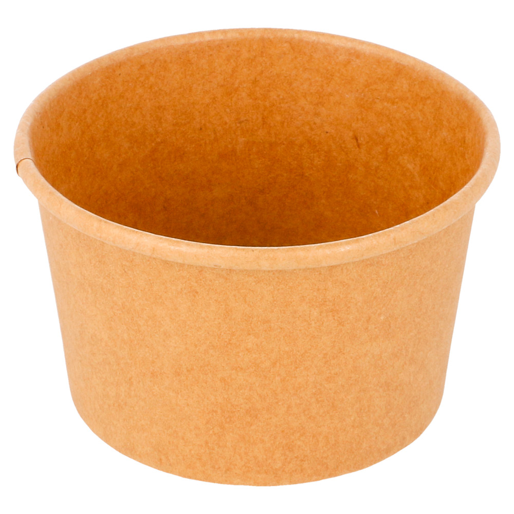 222.89-COPPETTA GELATI  120 ML 210 + 18 PE G/M2 Ø7,7x4,7 CM MARRONE CARTONE (50 u.)