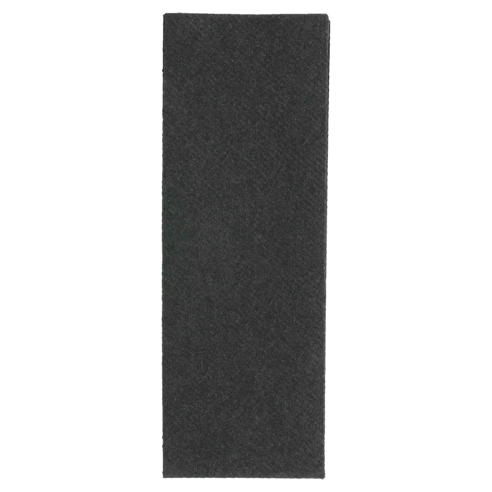 143.94-BUSTE PORTAPOSATE + TOVAGLIOLO 'JUST IN TIME OPEN' RAFFAELLO 90 + 10PE G/M2 8,5x19,5 CM NERO AIRLAID (250 u.)