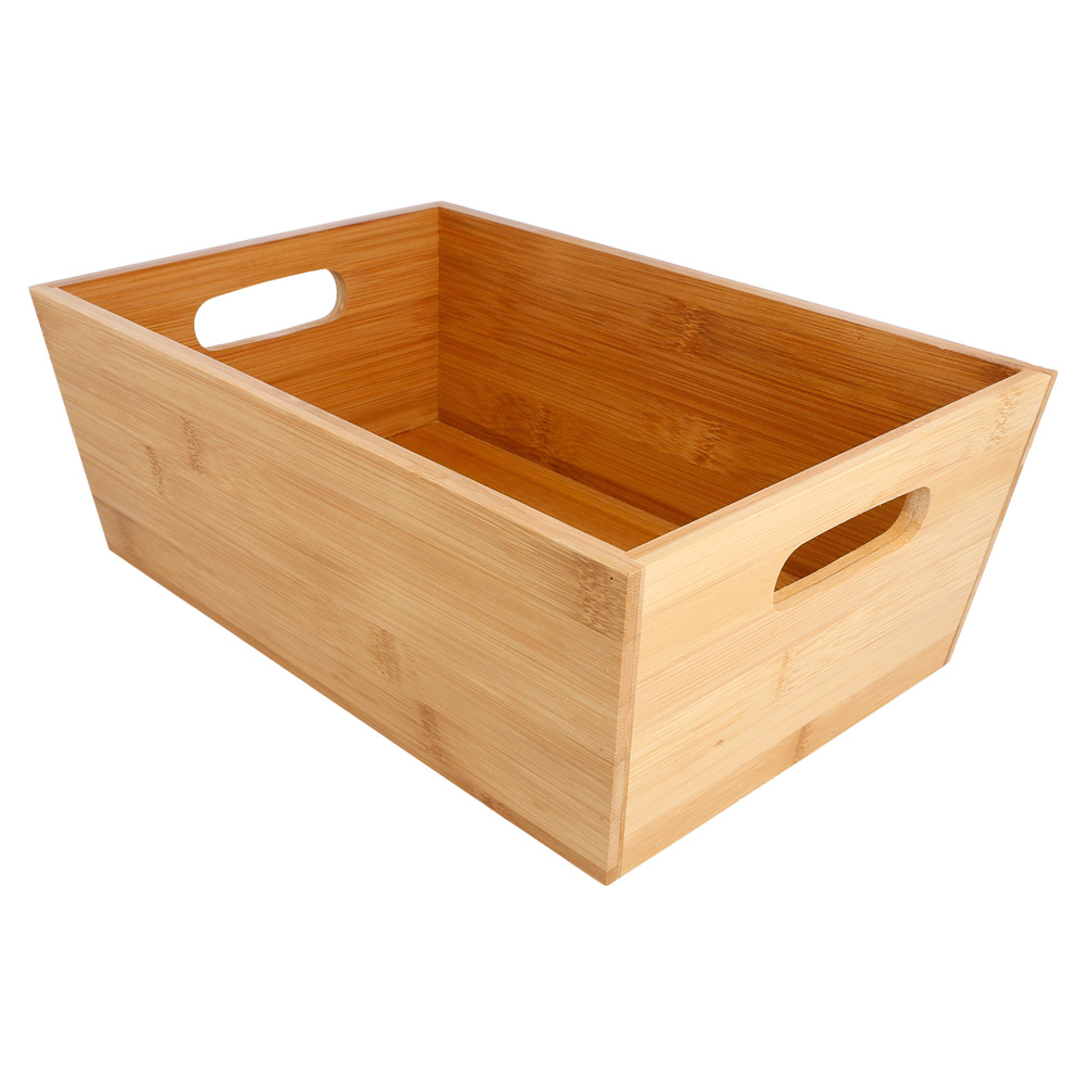 199.50-CESTINO PANE BAMBOO  30x20x11 CM NATURALE BAMBÙ
