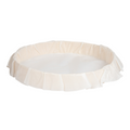 280.55-ANELLO DA FORNO CON CARTA 'WOOD' 1580 ML Ø 24x3,5 CM NATURALE LEGNO (10 u.)