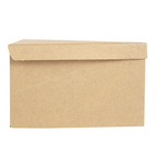 252.60-SCATOLE FETTA DI TORTA 'THEPACK'  14,4x8,5x9 CM MARRONE CARTONE NANO-MICRO (100 u.)