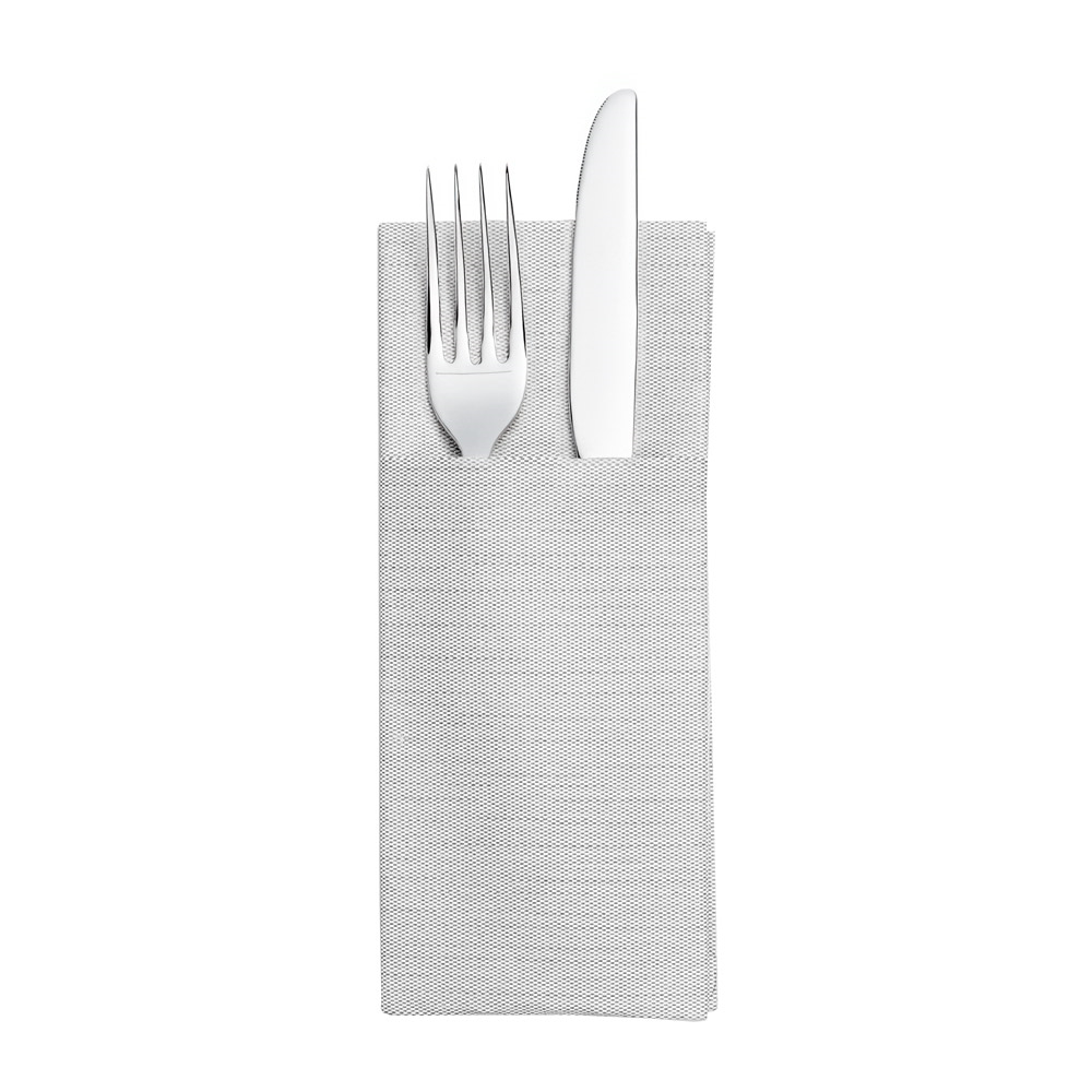 232.14-TOVAGLIOLI "KANGAROO" 'LIKE LINEN' MONOCHROME 70 G/M2 33x40 CM GRIGIO SPUNLACE (50 u.)