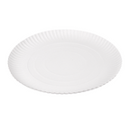 320.43-VASSOI GOFFRATI PASTICCERIA  420 G/M2 Ø 28 CM BIANCO CARTONE (50 u.)