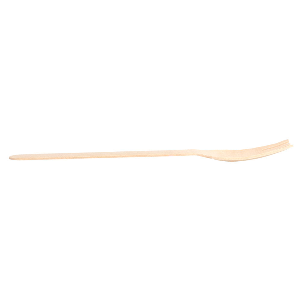 166.95-FORCHETTA 'WOOD' MAKAN  15,5 CM NATURALE LEGNO (100 u.)