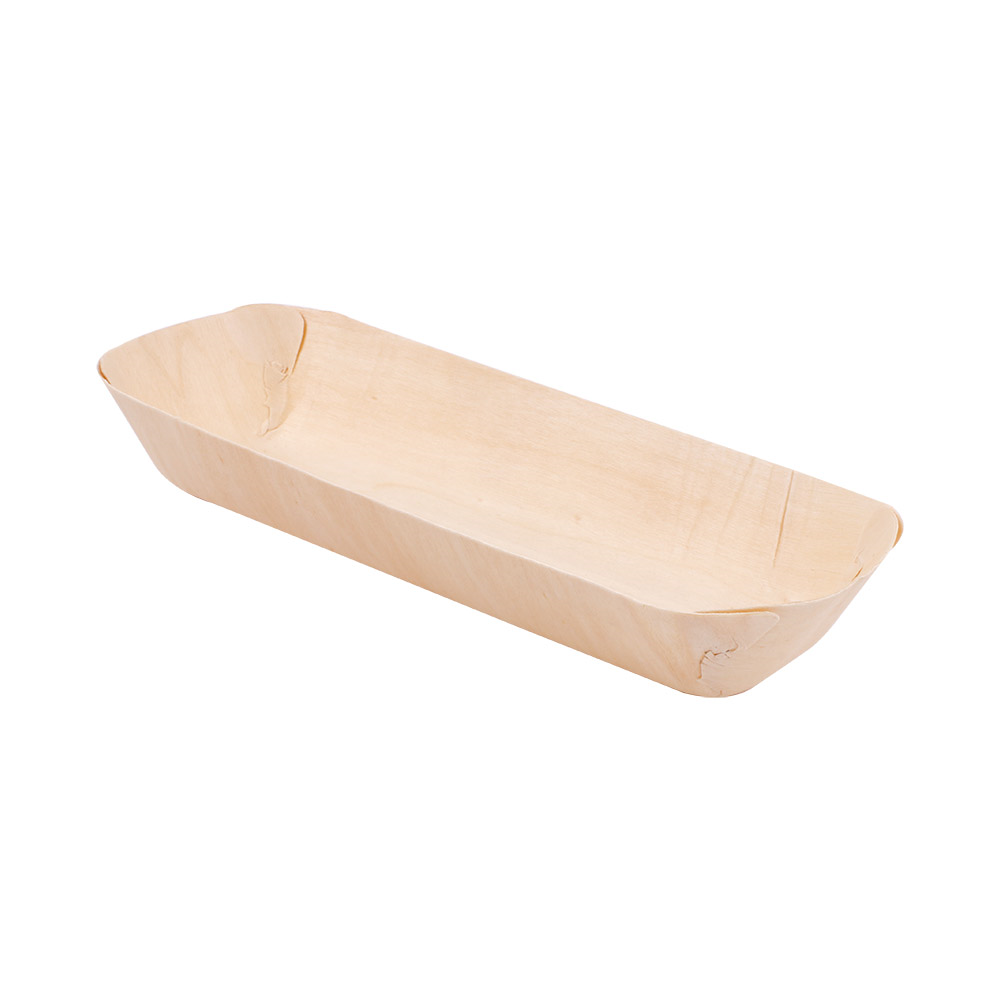 229.92-BARCHETTE RETTANGOLARI 'WOOD'  19,5x7,5x2,7 CM NATURALE LEGNO (50 u.)