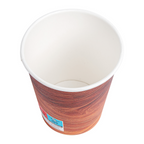 255.04-BICCHIERI BEVANDE CALDE 1 PARETE 'ARIZONA' 240 ML 280 + 18 PE G/M2 Ø8/5,6x9,2 CM MARRONE CARTONE (50 u.)