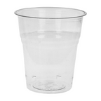 223.99-BICCHIERI COMPOSTABILI 200 ML Ø 7,85x8 CM TRASPARENTE PLA (50 u.)