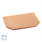 173.10-CONFEZIONI CON BASE E FINESTRA TURTLE PACK 50 G/M2 + 15 PP 20+4/4x15 CM NATURALE KRAFT (100 u.)