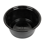 215.21-50 COPPETTE PICCOLE + 50 COPERCHI 100 ML Ø7,4x3,5 CM NERO PP