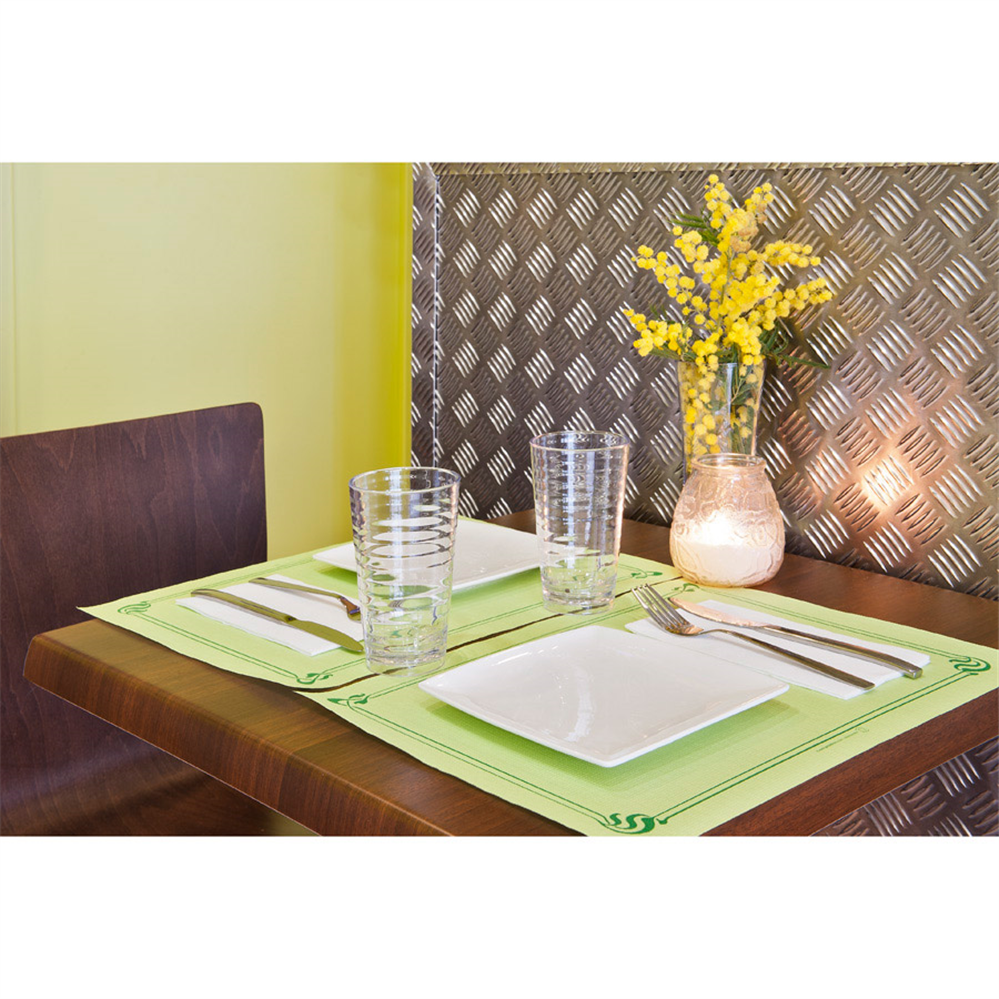 132.25-TOVAGLIETTE  48 G/M2 31x43 CM VERDE ANICE CELLULOSA (500 u.)