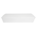 235.22-SCATOLE "LUNCH BOX" COPPERCHIO 'THEPACK' 1700 ML (54 oz) 27,5x16,5x5 CM BIANCO CARTONE NANO-MICRO (60 u.)