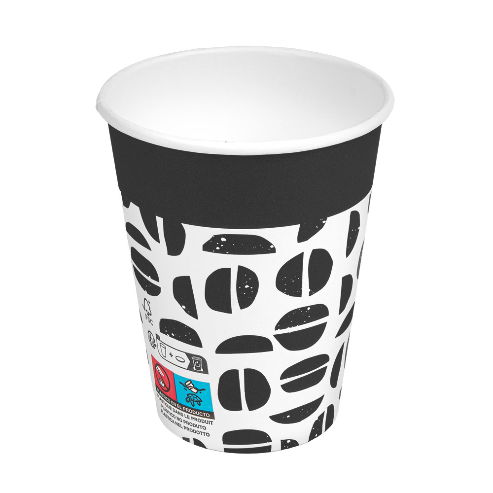 271.05-BICCHIERI BEVANDE CALDE 1 PARETE 'JAVA' 360 ML 300 + 18 PE G/M2 Ø9/6x11 CM BIANCO CARTONE (50 u.)