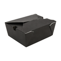 234.58-SCATOLE AMERICANE PER MICROONDE 'THEPACK' 1350 ML 15,2x12,1x6,5 CM NERO CARTONE NANO-MICRO + PP (50 u.)