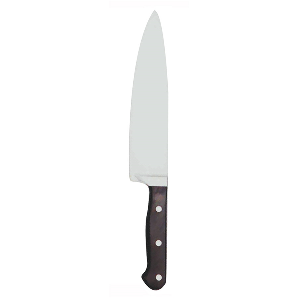 448.59-COLTELLO SABATIER, MANICO ABS   20 CM ARGENTO ACCIAIO INOX