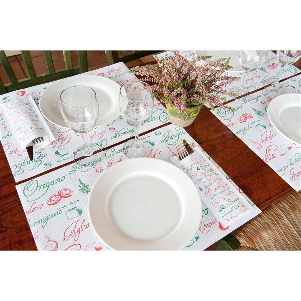 154.34-TOVAGLIETTE PIZZA 48 G/M2 31x43 CM BIANCO CELLULOSA (500 u.)