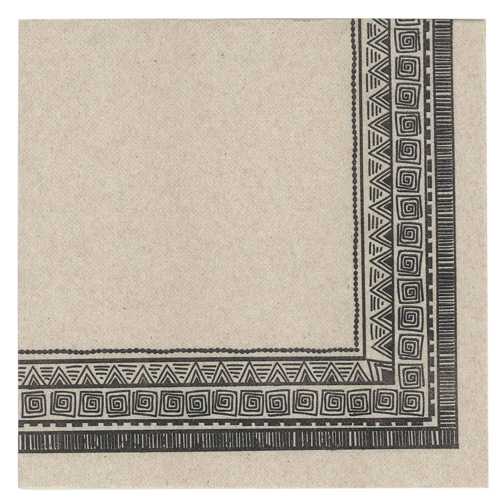 224.76-TOVAGLIOLI ECOLABEL DOUBLE POINT 'NAIROBI' 18 G/M2 40x40 CM NATURALE TISSUE RICICLATO (50 u.)