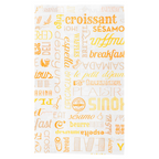 229.11-SACCHETTI CROISSANT ORANGE PAROLE 33 G/M2 12+5x22 CM BIANCO CELLULOSA (500 u.)