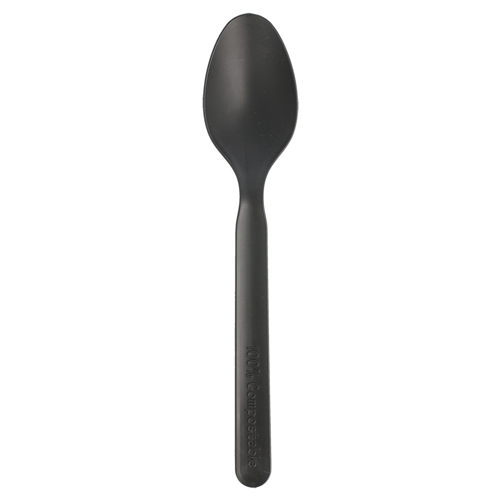 227.24-CUCCHIAI  16 CM NERO CPLA (50 u.)