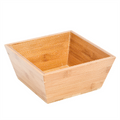 217.23-SCODELLA QUADRATA BAMBOO 3500 ML 24,1x24,1x10,2 CM NATURALE BAMBÙ