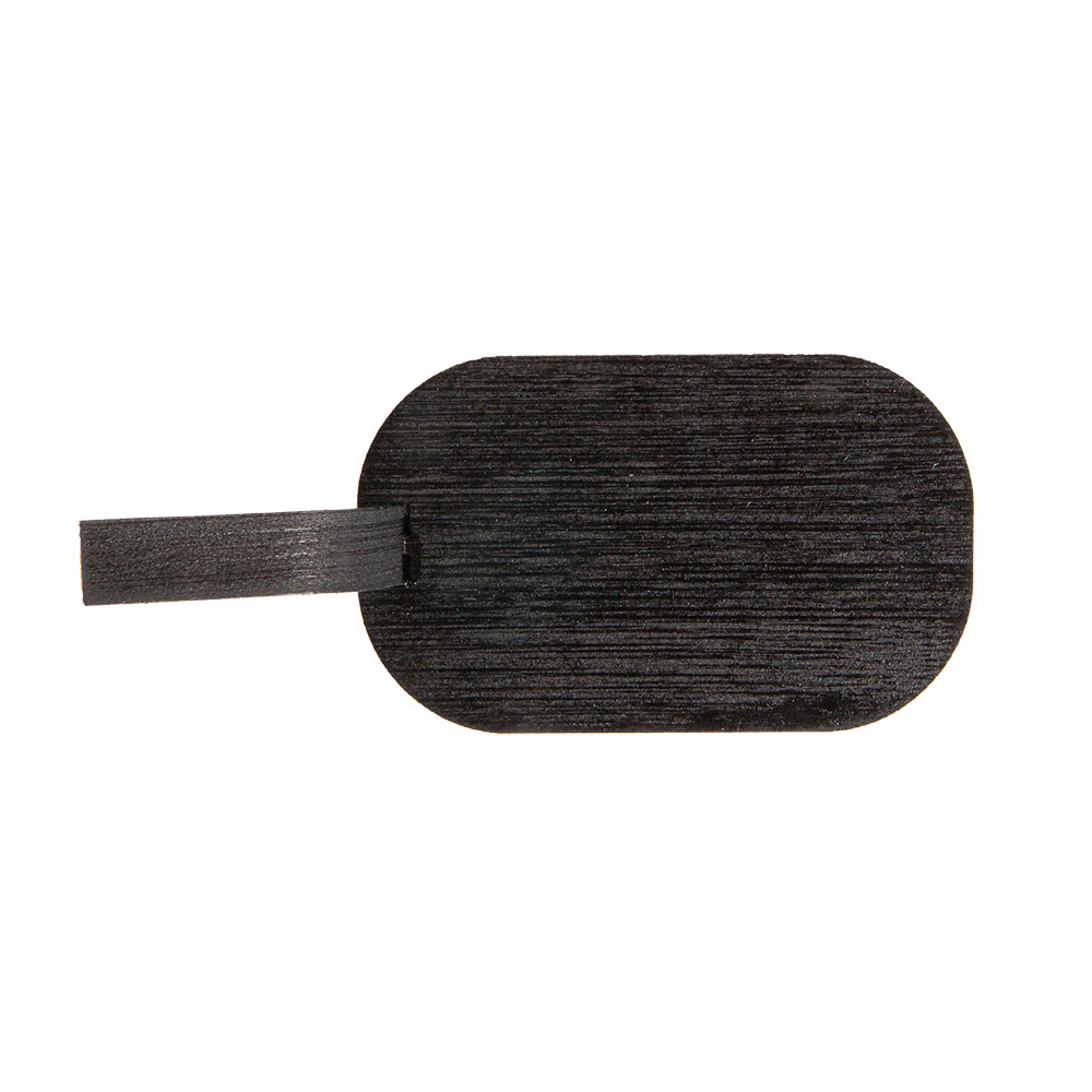 205.76-MINI PALETTE PER SNACKS 'BAMBOO'  8x5 CM NERO BAMBÙ (100 u.)