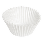 350.11-PIROTTINI PETIT FOURS  50 G/M2 Ø 5x3,5 CM BIANCO PERGAMANA ANTIGRASSI (500 u.)