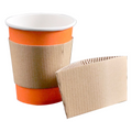 226.59-MANICHE PER TAZZA 240 ML - 8 oz 190 + 90 G/M2 11,2/9,5x5 CM NATURALE CARTONE (100 u.)