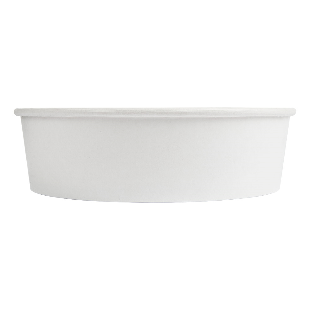 258.96-INSALATIERI 950 ML 255 + 18 PE G/M2 Ø 18,7/16,5x5,4 CM BIANCO CARTONE (50 u.)
