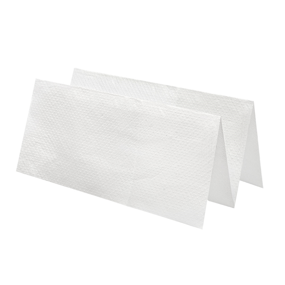 163.32-ASCIUGAMANI "ZIGZAG" ECOLABEL 2 STRATI  37 G/M2 22,5x21 CM BIANCO TISSUE (200 u.)
