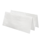 163.32-ASCIUGAMANI "ZIGZAG" ECOLABEL 2 STRATI  37 G/M2 22,5x21 CM BIANCO TISSUE (200 u.)