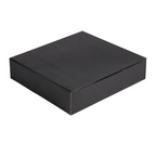 270.85-SCATOLE CATERING, PIANA 'THEPACK'  21x21x5 CM NERO CARTONE NANO-MICRO (50 u.)