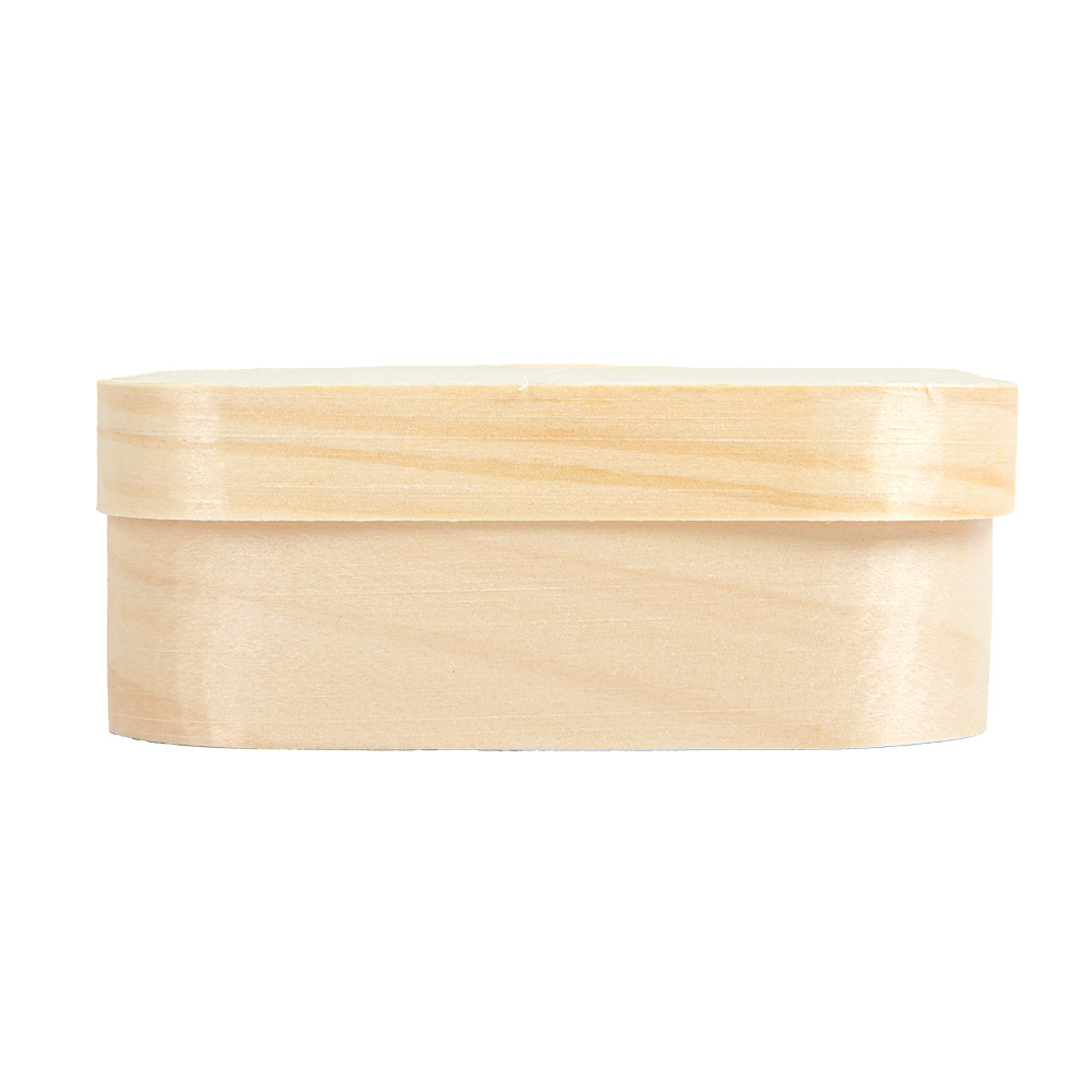 270.94-MINI SCATOLE CILINDRICHE TAPPO + CAPSULA 'WOOD'  11x11x4 CM NATURALE LEGNO (10 u.)